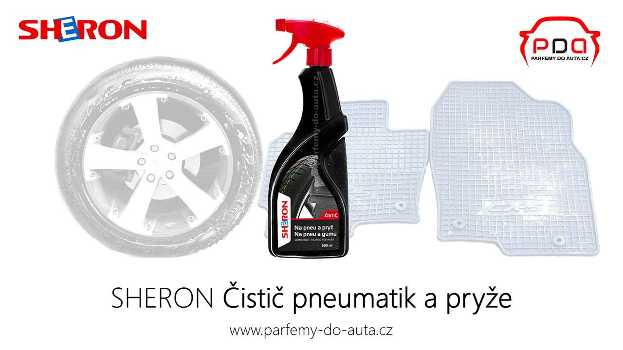 čistič pneu a pryže Sheron 500ml